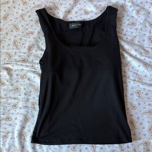 White Fox Black Tank